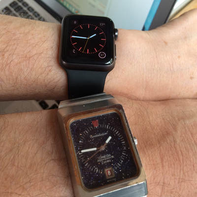 Apple Watch und Omega Constellation