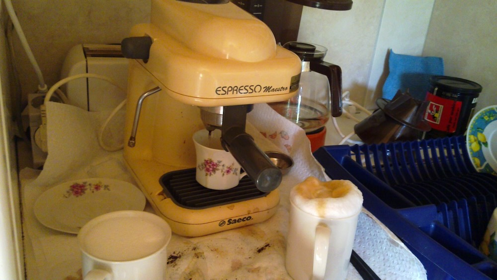Urlaubsmaschine Saeco Espresso Maestro