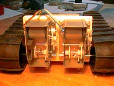 DC motors built in