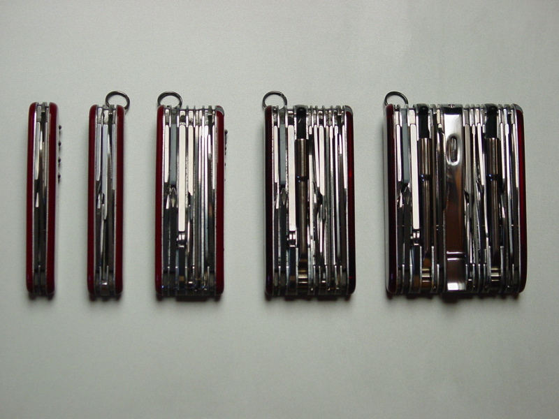 Swiss Knife Collection - Front Sides